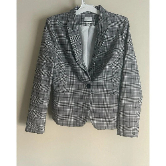 Jules & Leopold Women’s Blazer Plaid size L - Picture 1 of 9